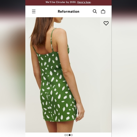 EUC Reformation Ventura Mini Floral Dress, Size XS. - Picture 10 of 12